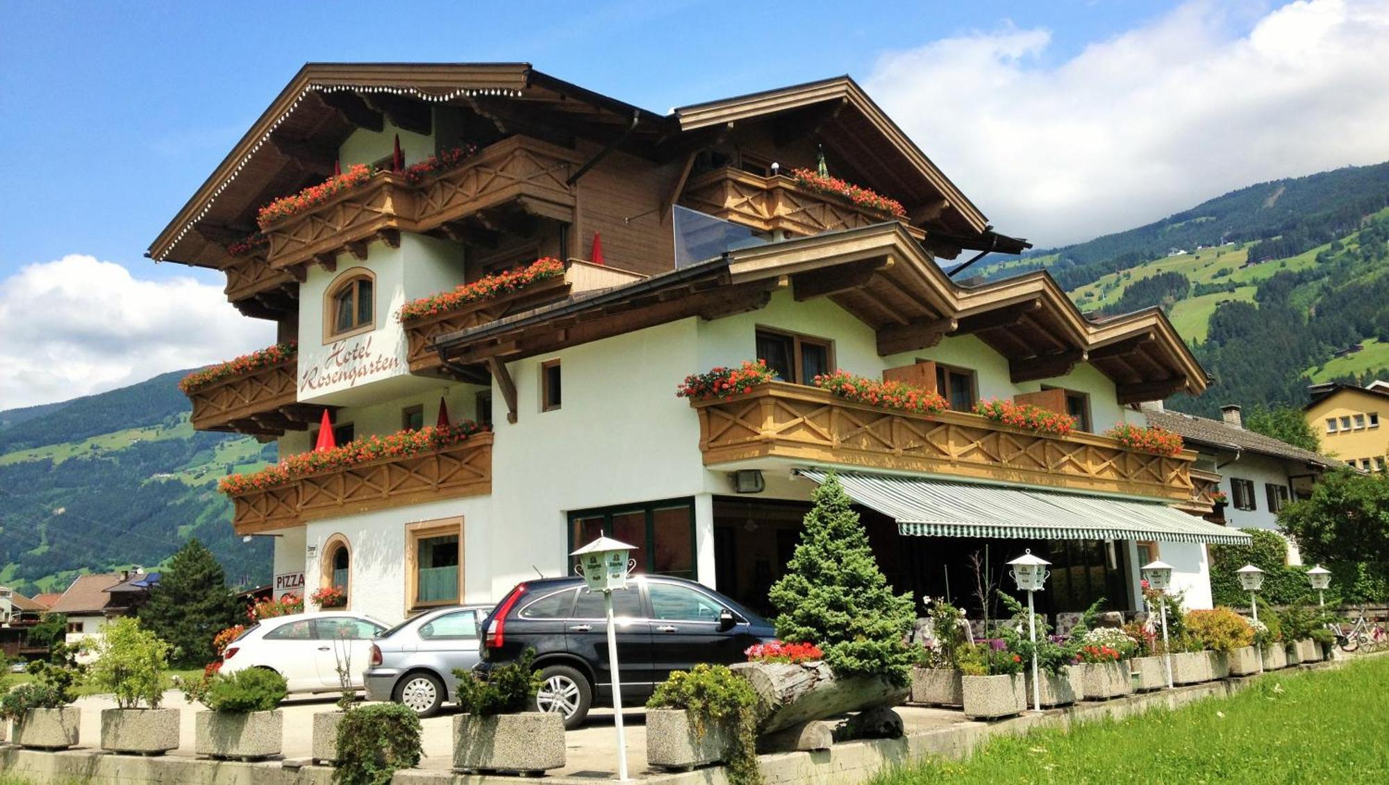 Hotel Restaurant Rosengarten Цел ам Цилер Екстериор снимка